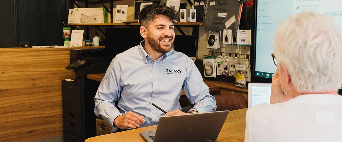 Team member working at Galaxy in Whitchurch